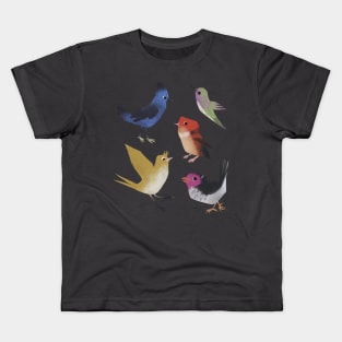 Silly Birds Kids T-Shirt